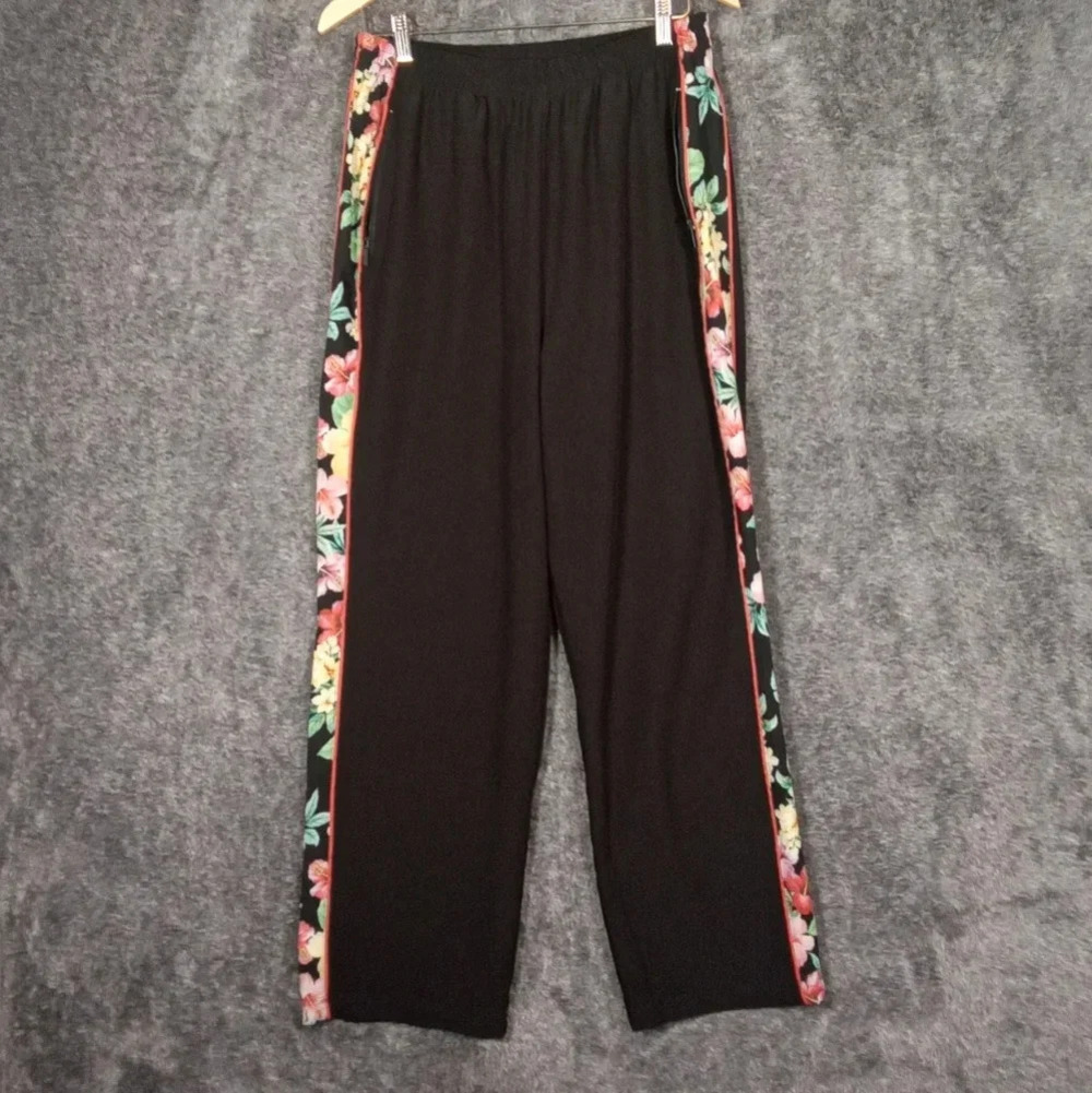 Boston proper women's track pant elastic waistband high waisted size large